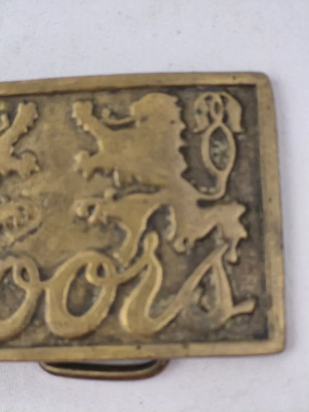 Vintage Coors Beer Belt Buckle Solid Brass Made in Taiwan Retro Western, Cowboy